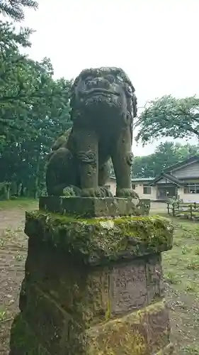 弟子屈神社の狛犬