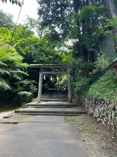 唐澤山神社の鳥居