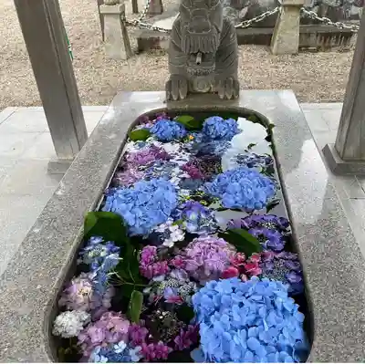 龍城神社の手水舎