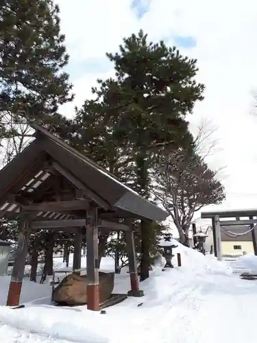 丘珠神社の手水