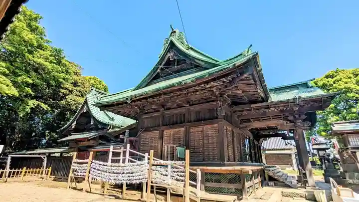 下総国三山 二宮神社の本殿・本堂