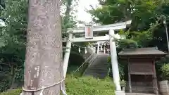 長津田王子神社の鳥居