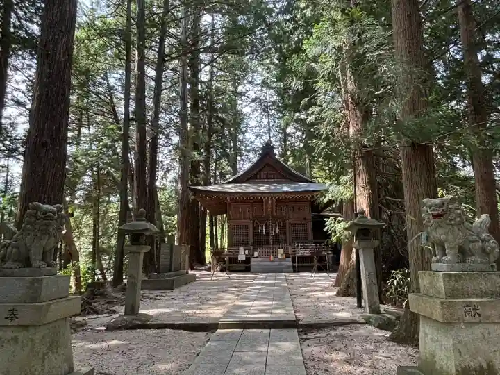 阿智神社前宮(長野県)