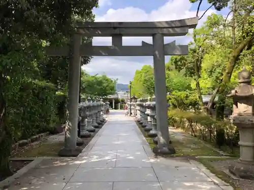 伊和志津神社の鳥居