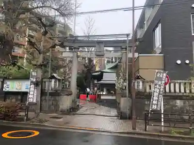 小野照崎神社の鳥居