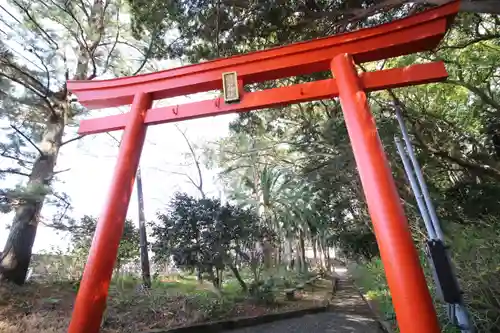 諸口神社の鳥居