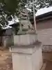 (下館)羽黒神社の狛犬