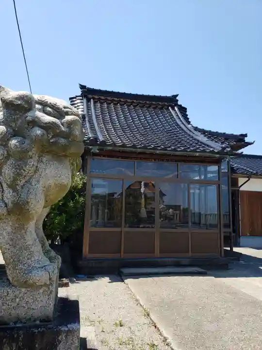 日尾神社の本殿・本堂