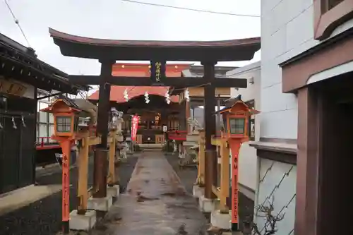 大鏑神社の鳥居