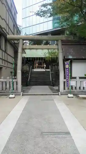  六本木天祖神社の鳥居