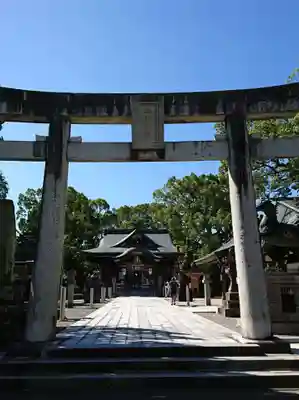 本渡諏訪神社の鳥居
