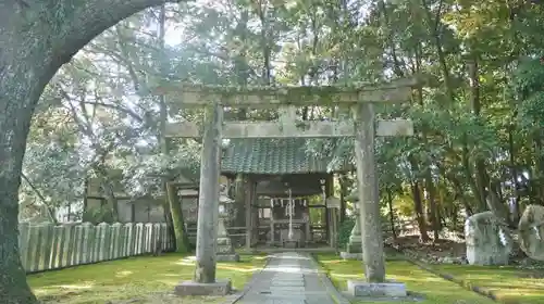 向日神社の鳥居