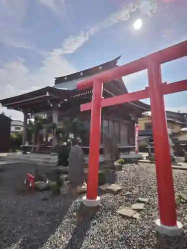 熊野福藏神社の鳥居