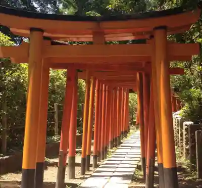 根津神社の鳥居
