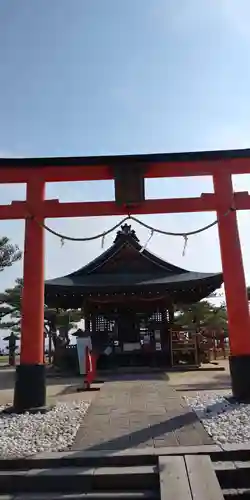 唐崎神社の鳥居