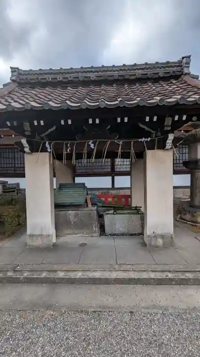 六孫王神社の手水舎