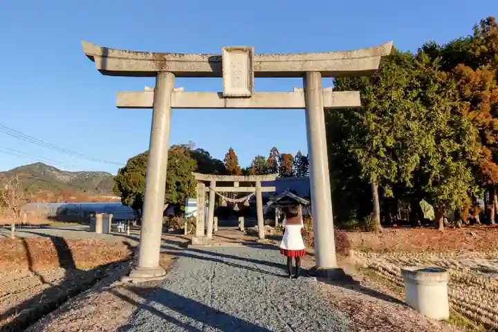 萩原神社の鳥居