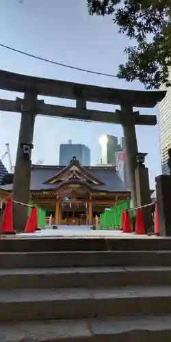 西久保八幡神社の鳥居