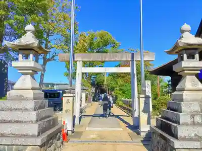 白山神社(高田寺白山社)の鳥居
