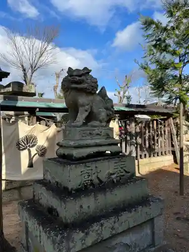 神田神社の狛犬