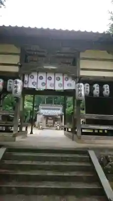 久久比神社の山門・神門