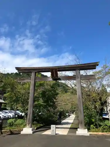 高麗神社の鳥居