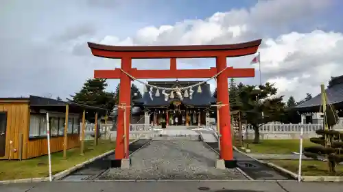 美瑛神社の鳥居