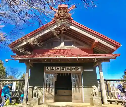 大山阿夫利神社の本殿・本堂