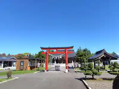 美瑛神社の鳥居
