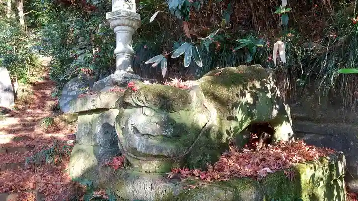 三祖神社(奥宮)の狛犬
