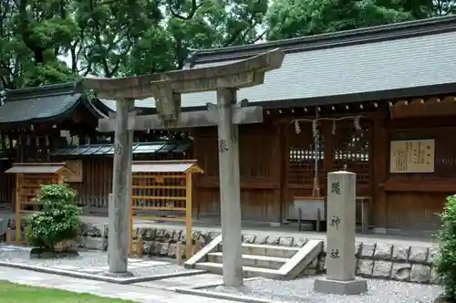 生國魂神社の鳥居