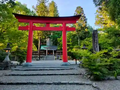 丹生川上神社（下社）の鳥居