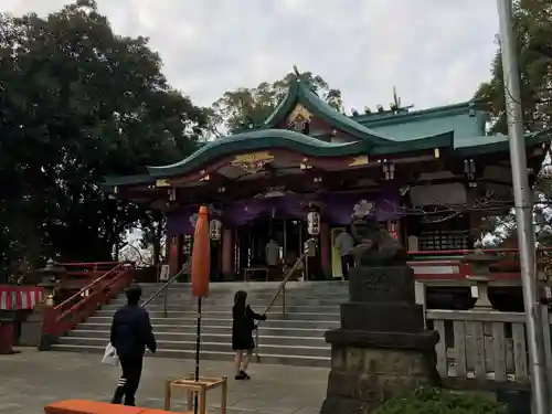 多摩川浅間神社の本殿・本堂