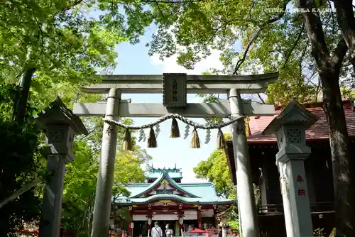 多摩川浅間神社の鳥居