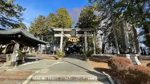 荒井神社の鳥居