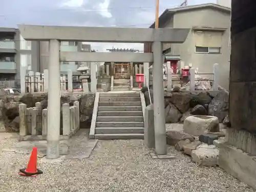 白龍神社の鳥居