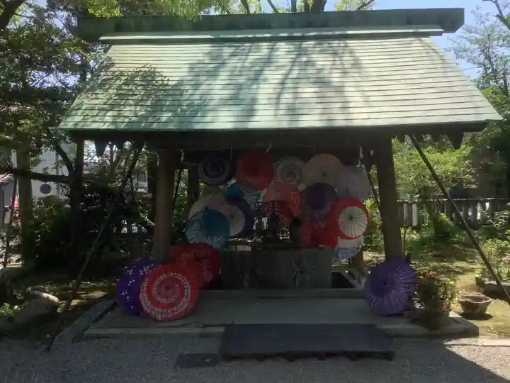 若宮神明社の手水舎