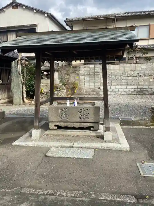 安長寺の手水舎