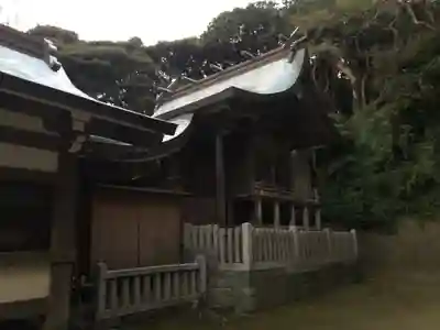 織幡神社の本殿・本堂