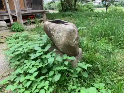 神社(名称不明)の手水舎