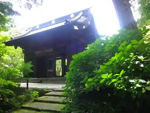 妙本寺の山門・神門