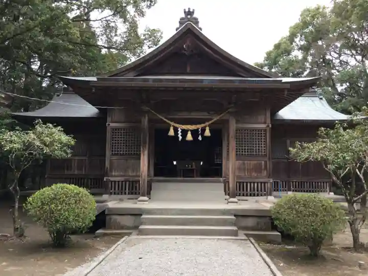 江田神社の本殿・本堂