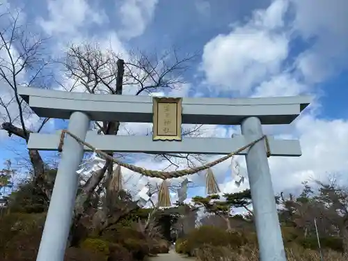 霊犬神社の鳥居