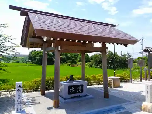 神明社（七島神明社）の手水舎