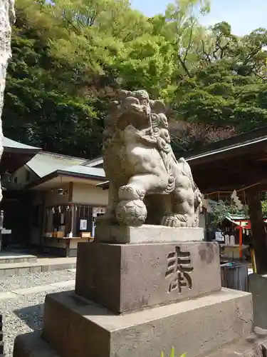 根岸八幡神社の狛犬