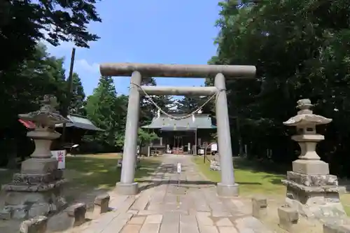 三春大神宮の鳥居