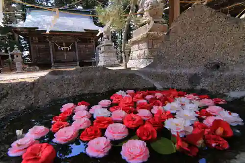 田村神社の手水