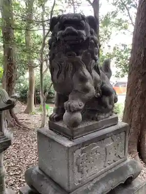 山神社・お福稲荷社・白龍大神の狛犬