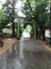 岩槻久伊豆神社の鳥居