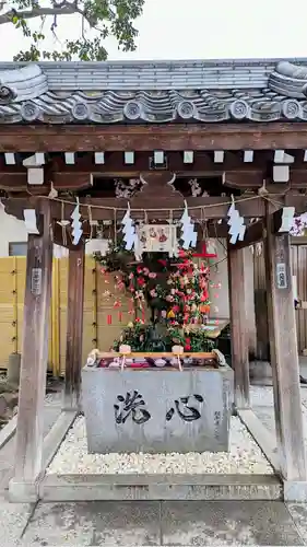 蛇窪神社の手水